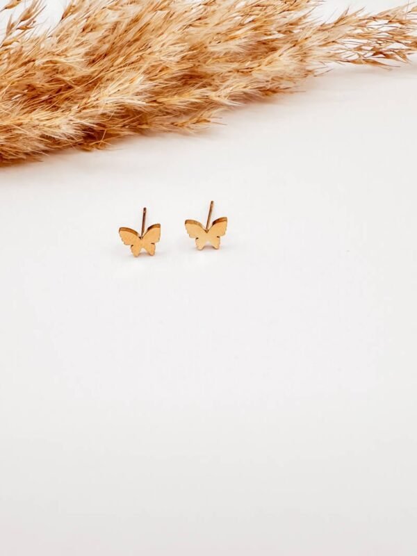 Butterfly stud | Gold