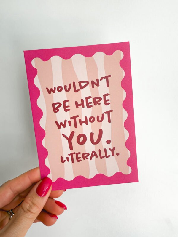Moederdag kaartje | You